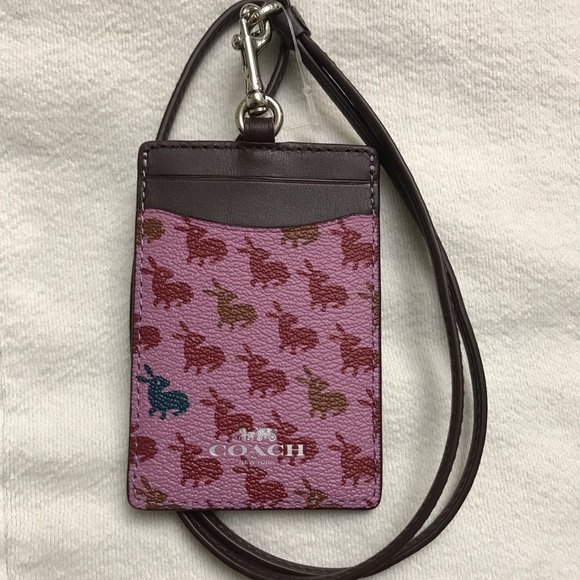 Coach Accessories - NWOT Coach ID holder lanyard